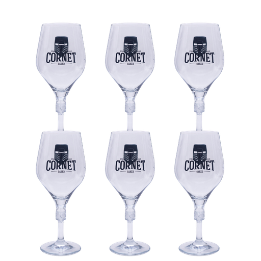 Cornet Glazen 6 stuks huur