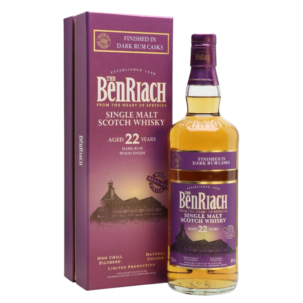 BenRiach 22 years Dark Rum Finish 70cl