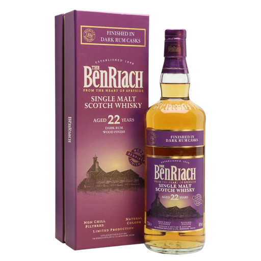 BenRiach 22 years Dark Rum Finish 70cl