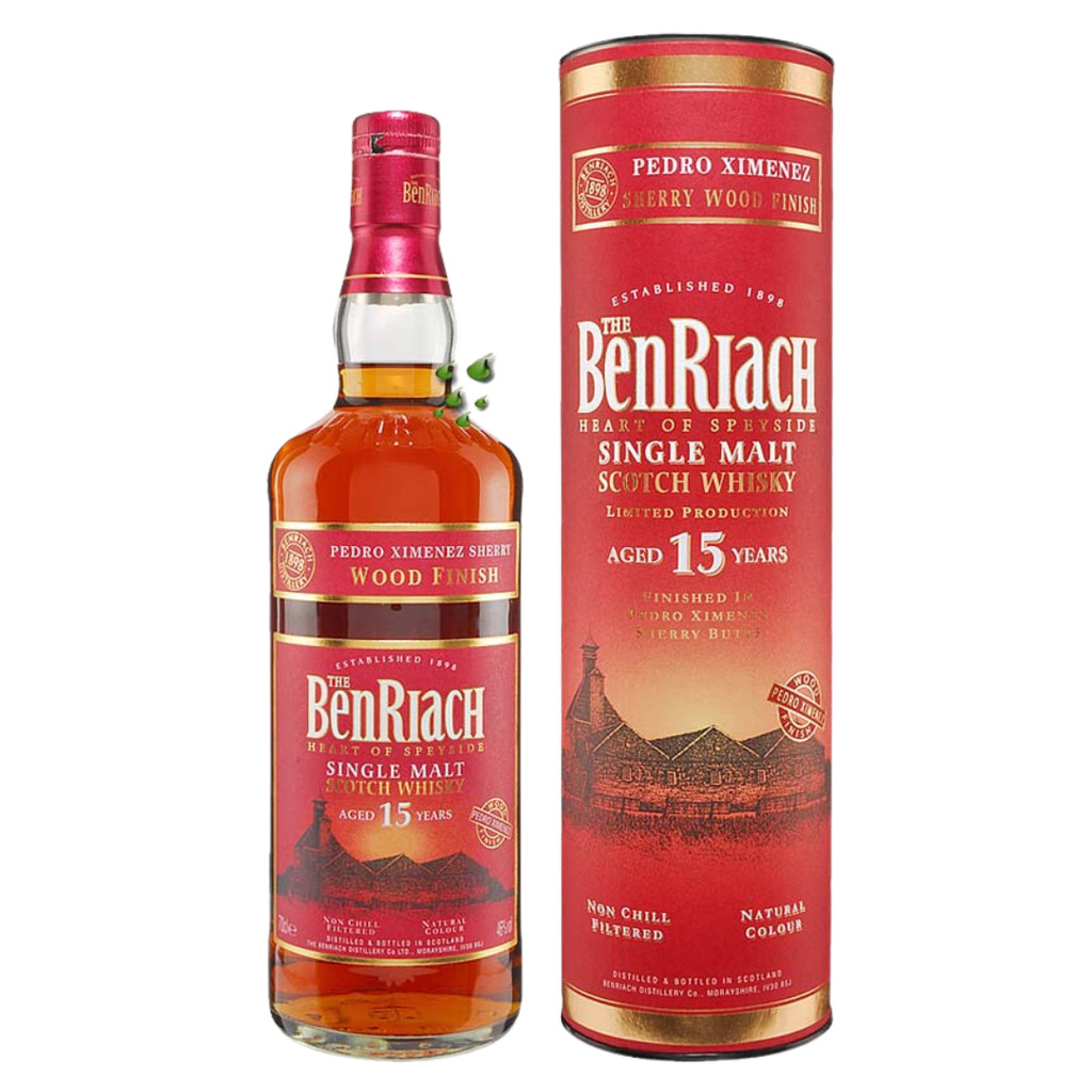 BenRiach 15 years Pedro Ximinez Sherry Wood Finish