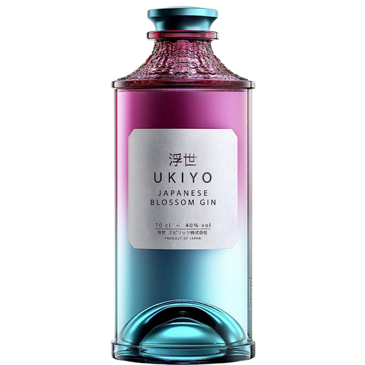 [2001051] Ukiyo Japanese Blossom Gin 70cl
