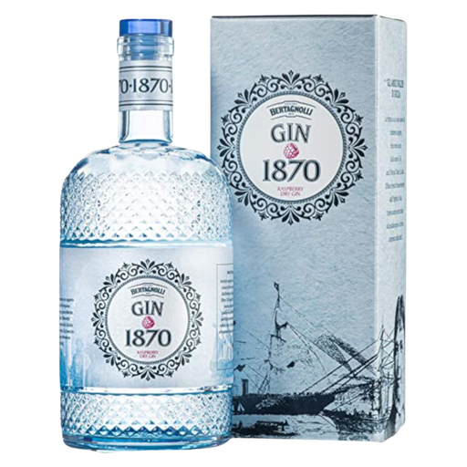 [2000708] Bertagnolli 1870 Premium Raspberry Dry Gin 70cl