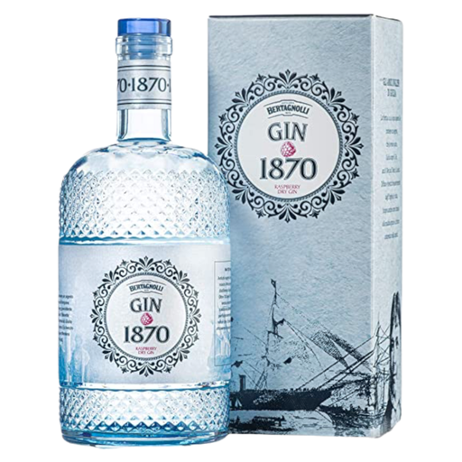 [2000708] Bertagnolli 1870 Premium Raspberry Dry Gin 70cl