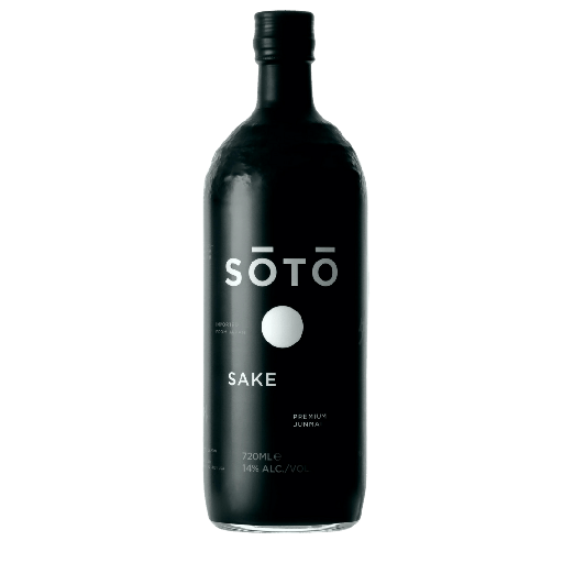 Soto Black Junmai Sake 72cl
