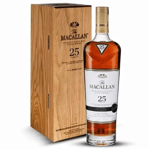 The Macallan 25 Years Sherry Oak Single Malt Whisky 70cl