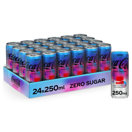 Coca Cola Zero 3000 24x25cl Blik