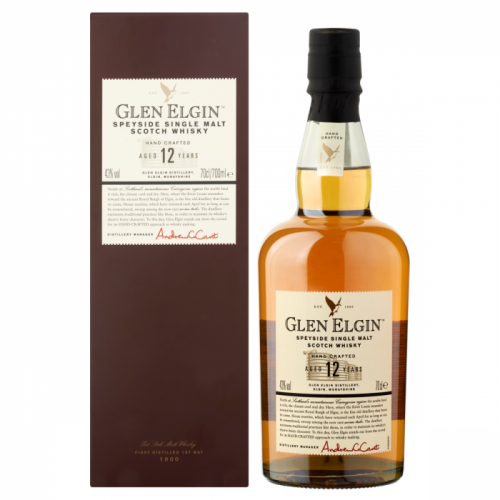Glen Elgin 12 Years Single Malt Whisky 70cl