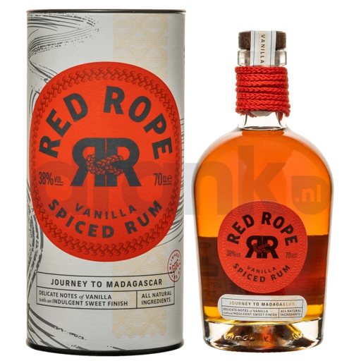 Red Rope Madagaskar Spiced Rum 70cl