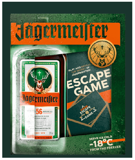 Jagermeister + Escape Game 70cl