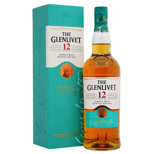 The Glenlivet 12Y Double Oak Single Malt Whisky 70cl