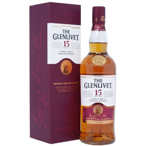 Glenlivet 15Y Single Malt Whisky 70cl