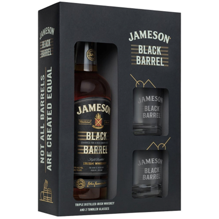 [2000846] Jameson Black Barrel 70cl Giftbox