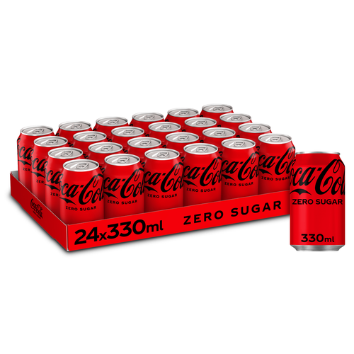 Coca Cola Zero 24x33cl Blik AUTOMAAT