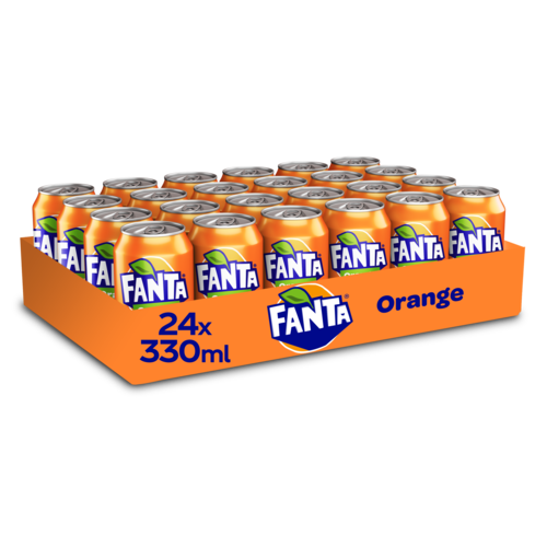 Fanta Orange 24x33cl Blik AUTOMAAT