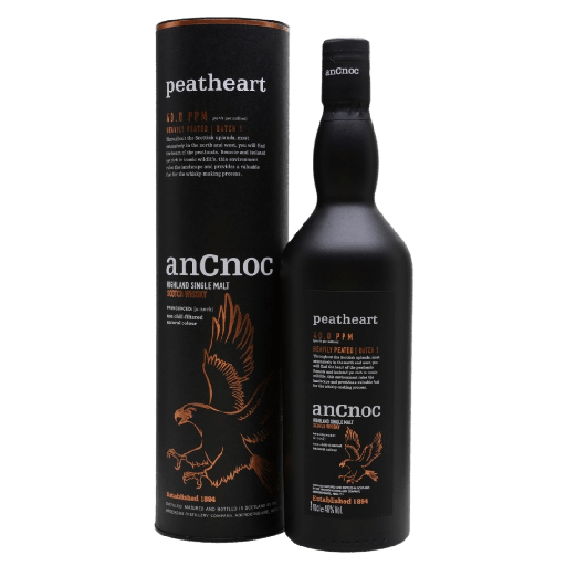 AnCnoc Peatheart Single Malt Whisky 70cl