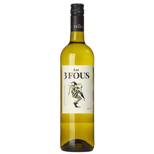 Les 3 Fous Blanc 75cl