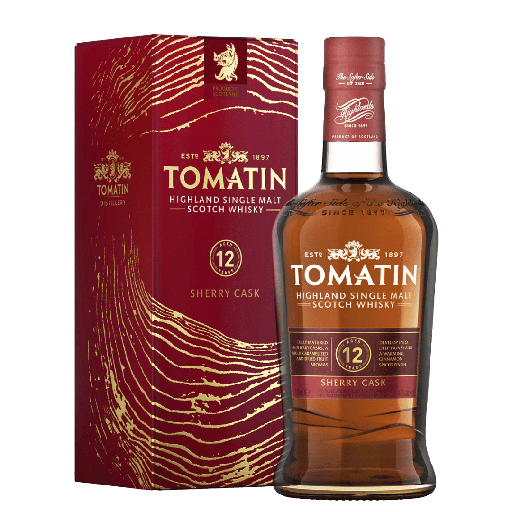 [2001045] Tomatin 12Y Sherry Cask Whisky 70cl