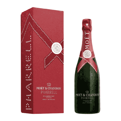 [1000750] Moët & Chandon x Pharrell Williams Brut Deep Red 75cl