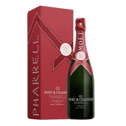 [1000750] Moët & Chandon x Pharrell Williams Brut Deep Red 75cl