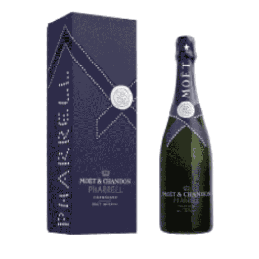 [1000752] Moët & Chandon x Pharrell Williams Limited Edition Brut Imperial Midnight Blue