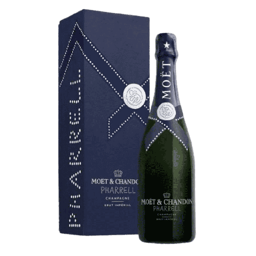 [1000752] Moët & Chandon x Pharrell Williams Limited Edition Brut Imperial Midnight Blue