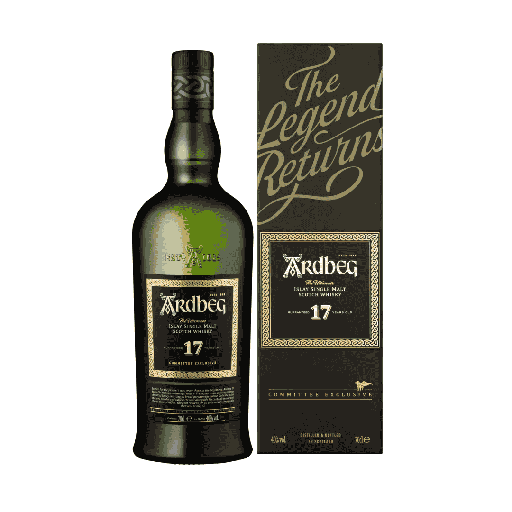 Ardbeg 17Y Single Malt Scotch Whisky 70cl