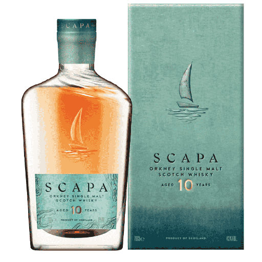 Scapa 10 Years Single Malt Whisky 70cl