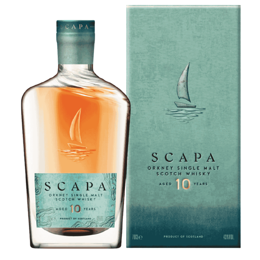 Scapa 10 Years Single Malt Whisky 70cl