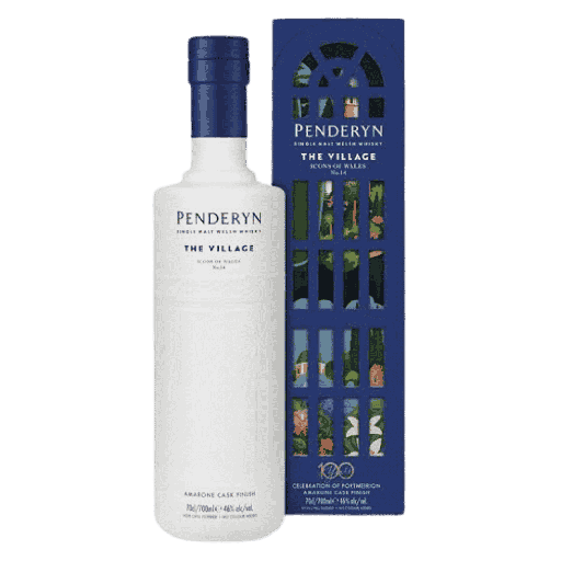 Penderyn Icon of Wales The Village 70cl