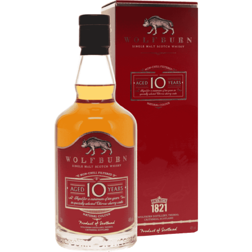 Wolfburn 10Y Single Malt Whisky 70cl