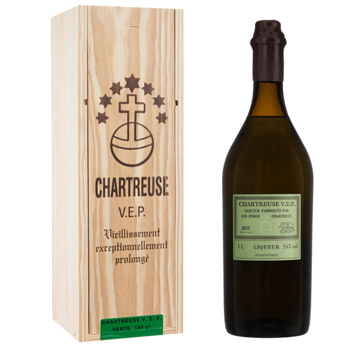 Chartreuse V.E.P. Verte 1L Giftbox